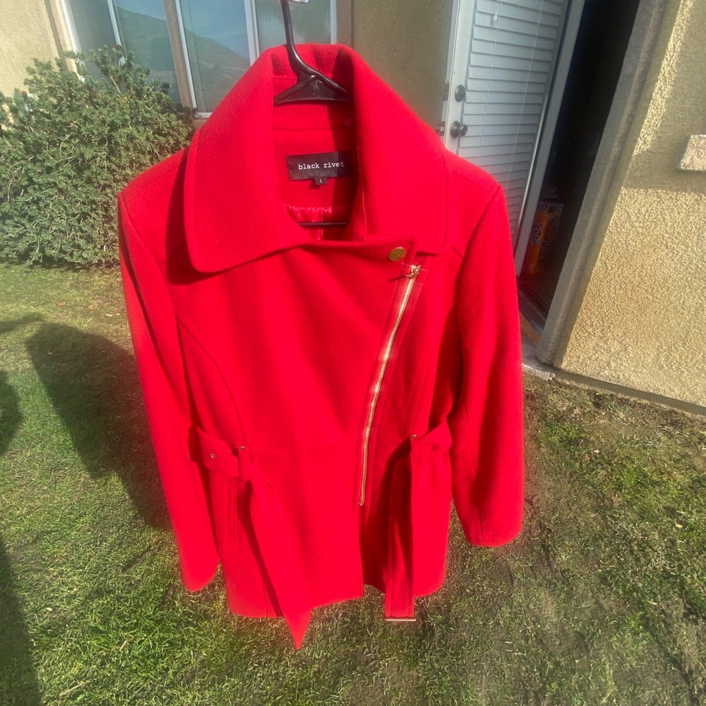 Red BLACK RIVET jacket , used